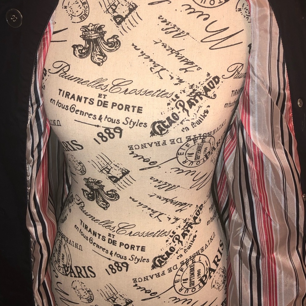 Coffeshop Jacket w/three-quarter sleeves - Picture 4 of 8